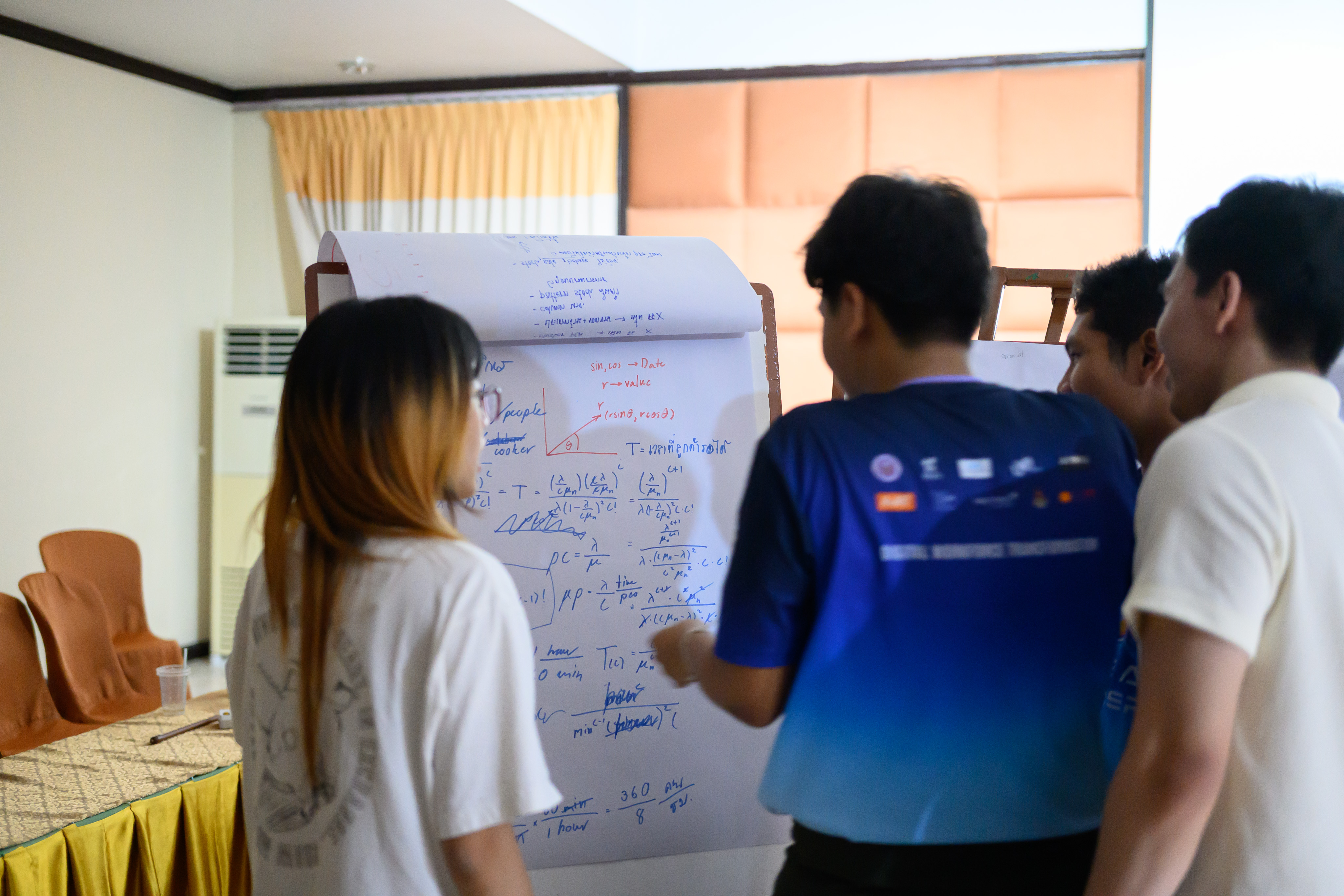 พูดคุยกับเรื่อง Queueing Theory Equations (M/M/c queue)